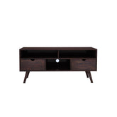 Essen Solid Sheesham Wood TV Unit (Walnut Finish)